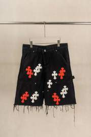 Picture of Chrome Hearts Jeans Short _SKUChromeHeartsS-XLhgntx428877